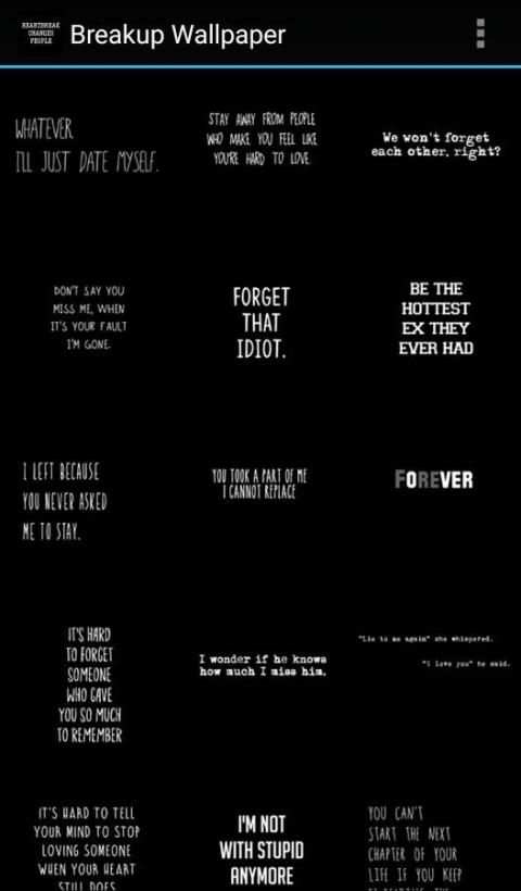 Breakup Wallpaper screenshot 8