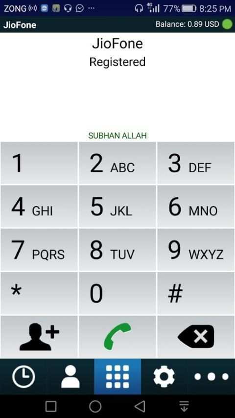 Jiofone M-Dialer 1 تصوير الشاشة