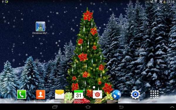 Christmas Tree Live Wallpaper скриншот 2