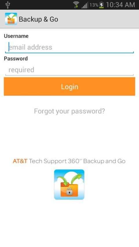 AT&T Tech 360 Backup and Go 3 تصوير الشاشة