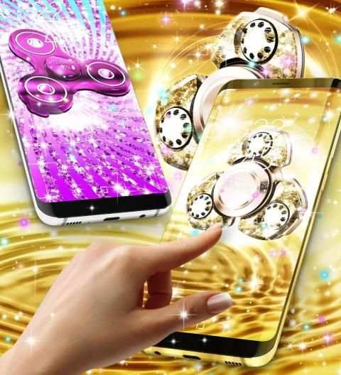 Glitter fidget spinner wallpapers screenshot 5