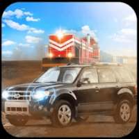 4x4 Prado Racing vs Train games