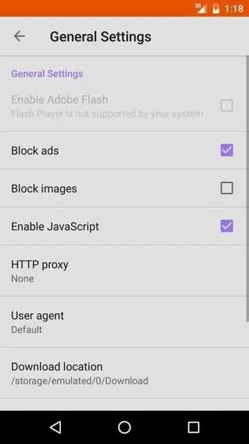 Unix-браузер - быстрый интернет-браузер 4g скриншот 1