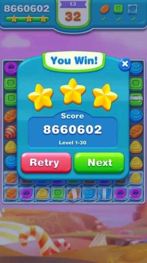 Candy Splash - Line Match 3 screenshot 8