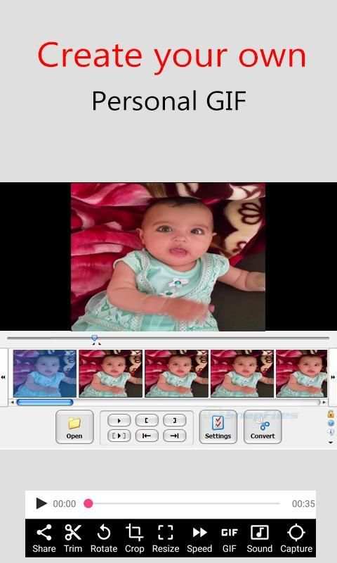 Video Editor Lab : Trim,Crop,Compress,GIF screenshot 1