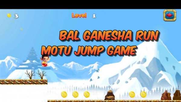 Bal Ganesha Run Motu Jump Game स्क्रीनशॉट 3