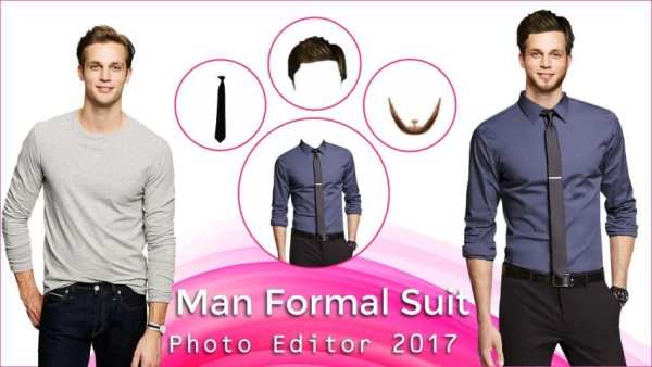 Man Formal Suit Photo Editor 2017 screenshot 1
