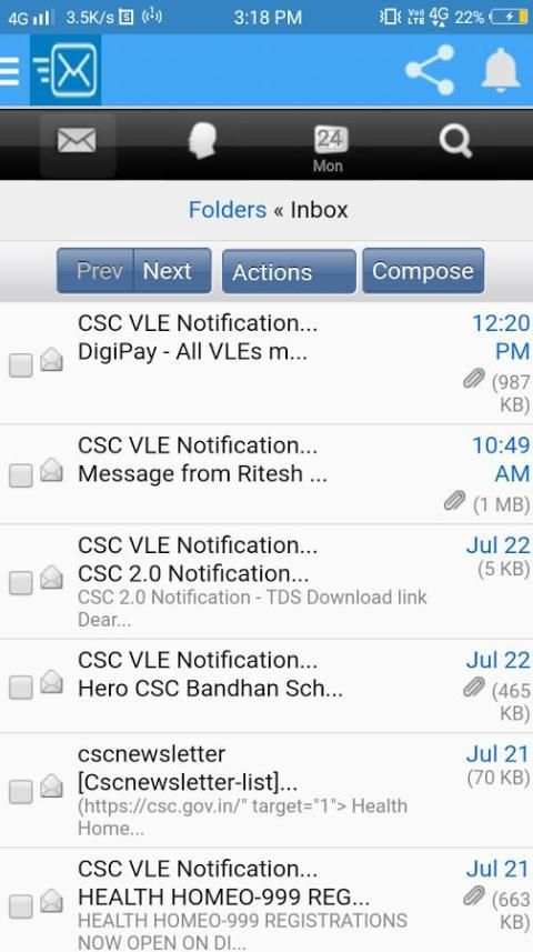 Digimail : : CSC screenshot 3