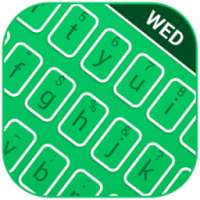 Mood Themes Wednesday Lucky Green Theme Keyboard