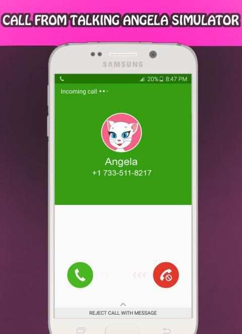 Call From My Talking Angela - Angela and tom screenshot 5