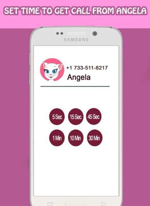 Call From My Talking Angela - Angela and tom screenshot 3