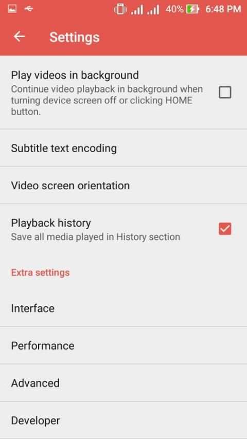 Video Player for Android скриншот 3
