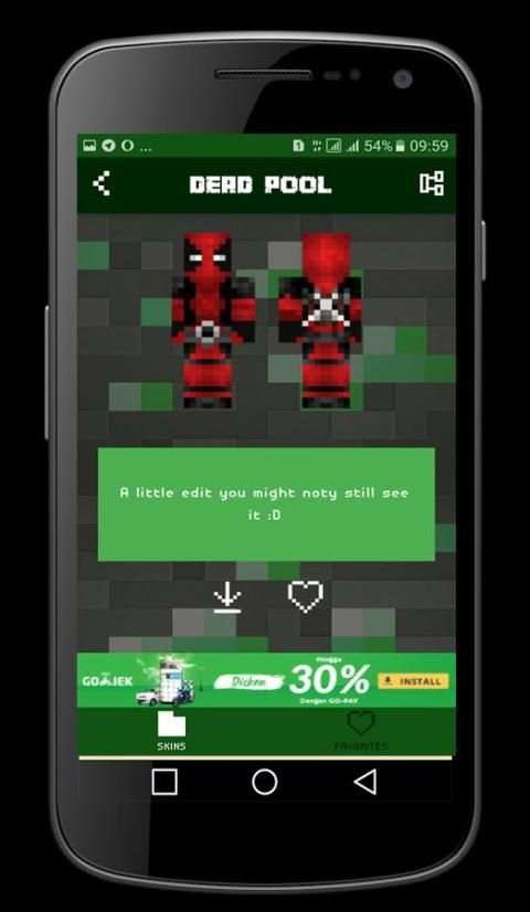 Super Hero skin for Minecraft PE screenshot 1