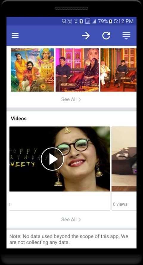 Video Downloader for facebook स्क्रीनशॉट 5