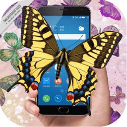 Butterfly in phone joke
