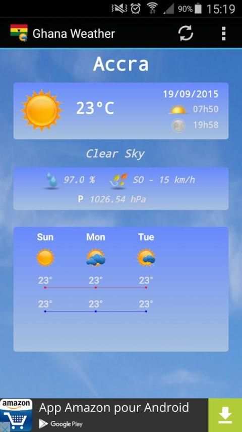 Ghana Weather скриншот 8