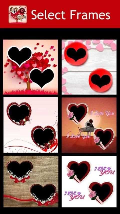 Love Photo Collage स्क्रीनशॉट 1