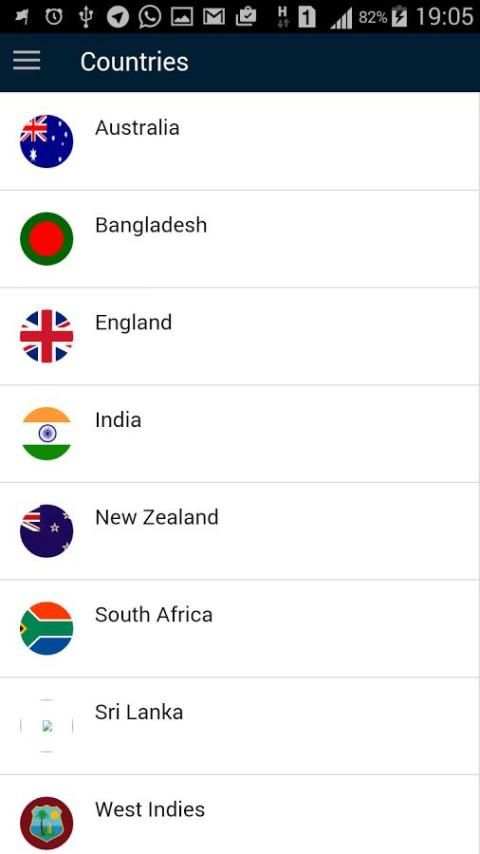 Real Time Cricket RSS 5 تصوير الشاشة