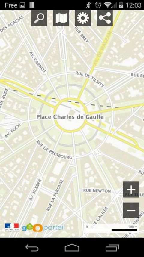 Géoportail mobile screenshot 23