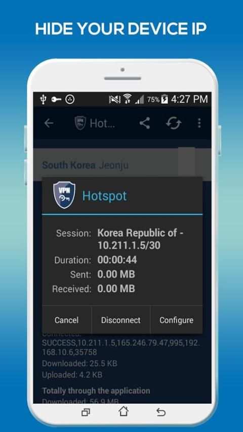 VPN Master Hotspot - Super VPN Client 2 تصوير الشاشة