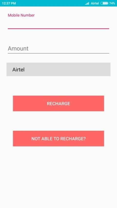Earn Recharge Free Recharge скриншот 1