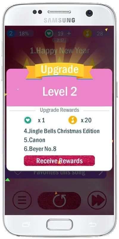 Pink Piano Tiles 3 screenshot 1