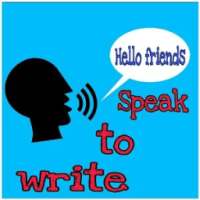 speak to write