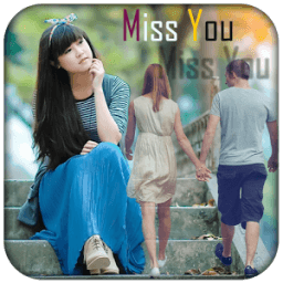Miss You Photo Frame आइकन