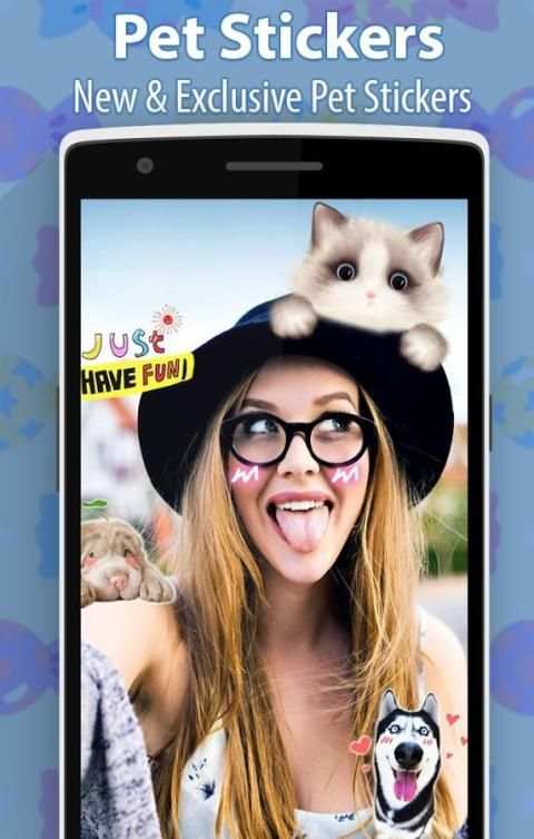 Face Camera Stickers screenshot 1