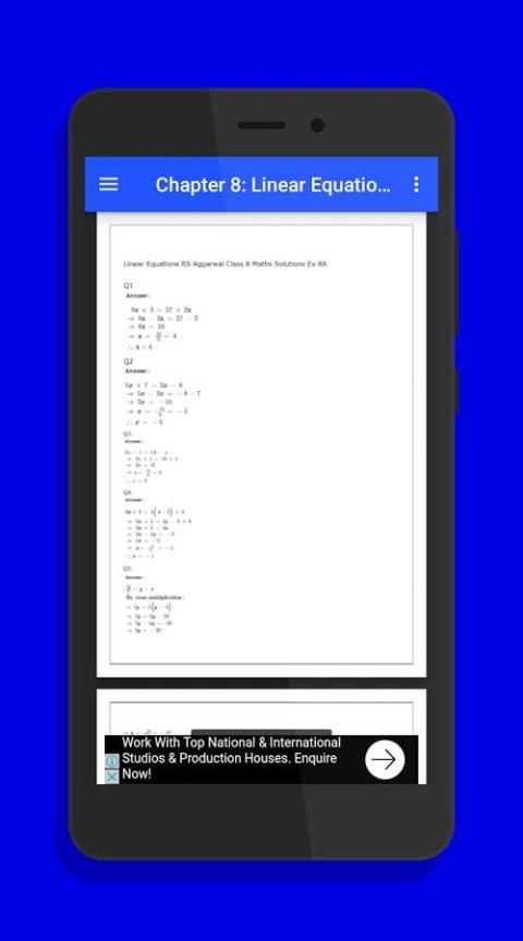 RS Aggarwal Maths Class 8 Solutions скриншот 3