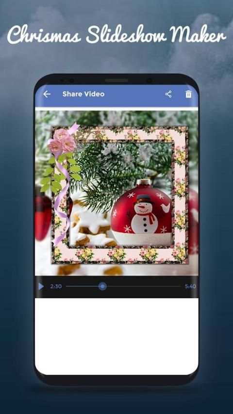 Christmas SlideShow Maker скриншот 1