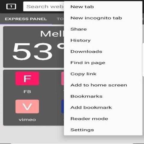 SS Browser स्क्रीनशॉट 2