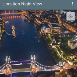 Maps Night View أيقونة