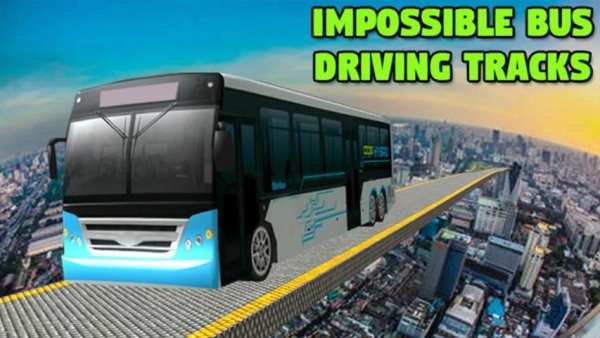 Impossible Bus Driving Tracks скриншот 5