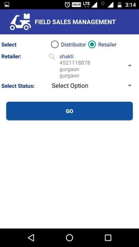 Luminous Biker App screenshot 1