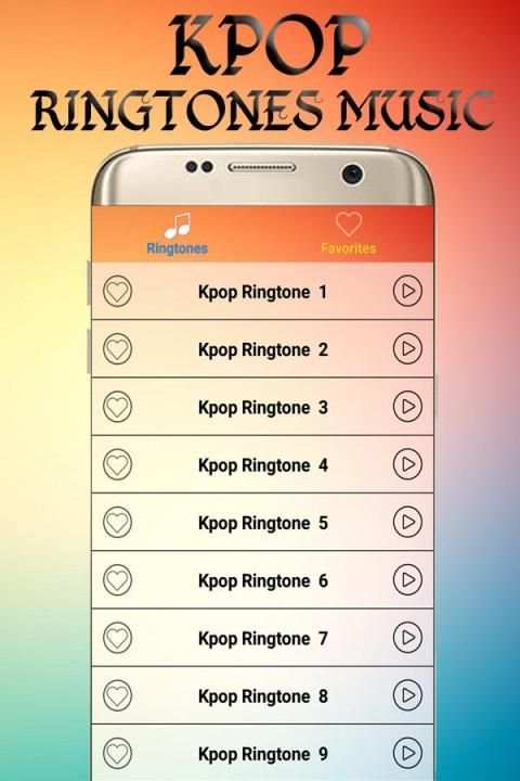 Kpop Ringtones Music - Kpop Alarm स्क्रीनशॉट 1