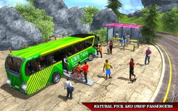 Simulator Jalan Hill Climb Driver screenshot 12