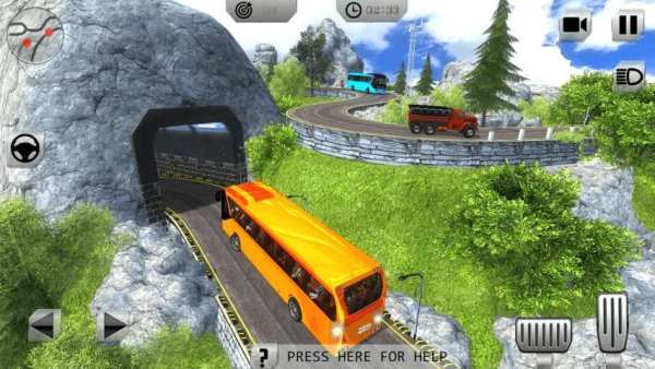 Simulator Jalan Hill Climb Driver screenshot 1