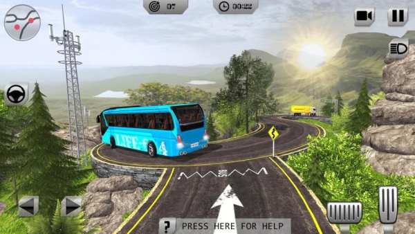 Simulator Jalan Hill Climb Driver screenshot 2