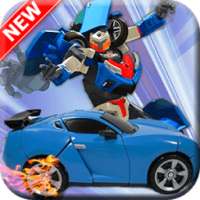 Super Robot Cotobot Car Racing Game
