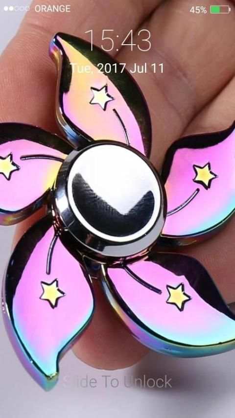 Fidget Spinner password lock screen screenshot 1