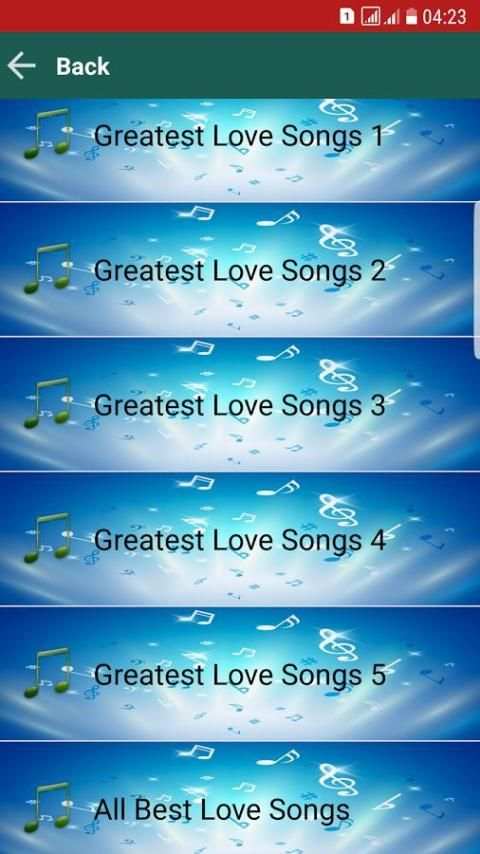 MP3 Love Songs Memories screenshot 5