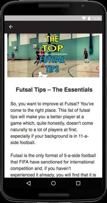 Futsal: Bola Futsal, Futbol Soccer, Futsal Game 1 تصوير الشاشة