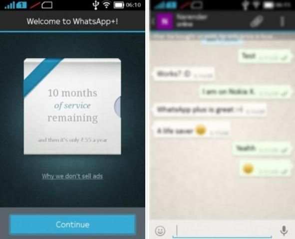 واتس اب ازرق بلس screenshot 1
