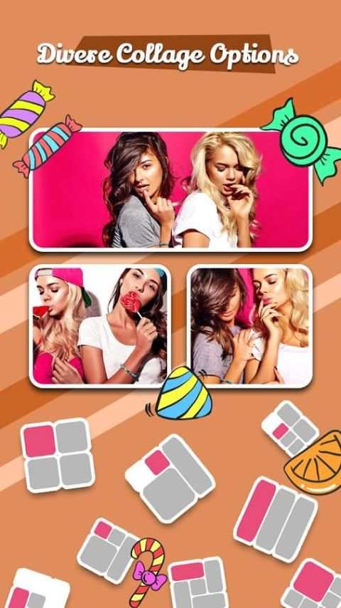Sweet Candy Selfie Camera скриншот 2