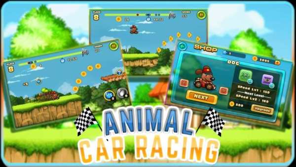 Animal Car Racing скриншот 3