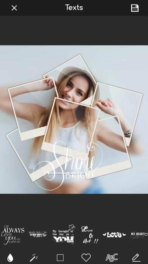 PIP Magic Camera: Selfie editor with frame collage скриншот 2