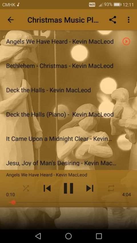 Christmas Songs - Mp3 Player screenshot 3