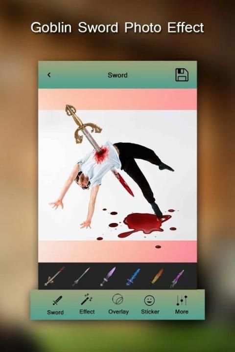 Photo Effect : Goblin Sword स्क्रीनशॉट 6