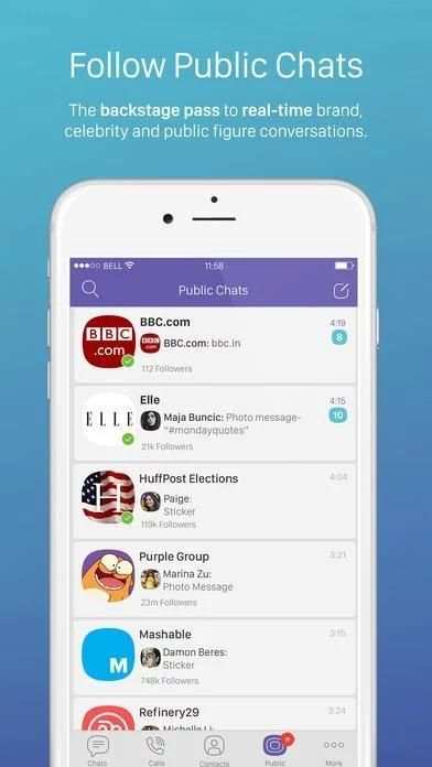 Viber скриншот 4